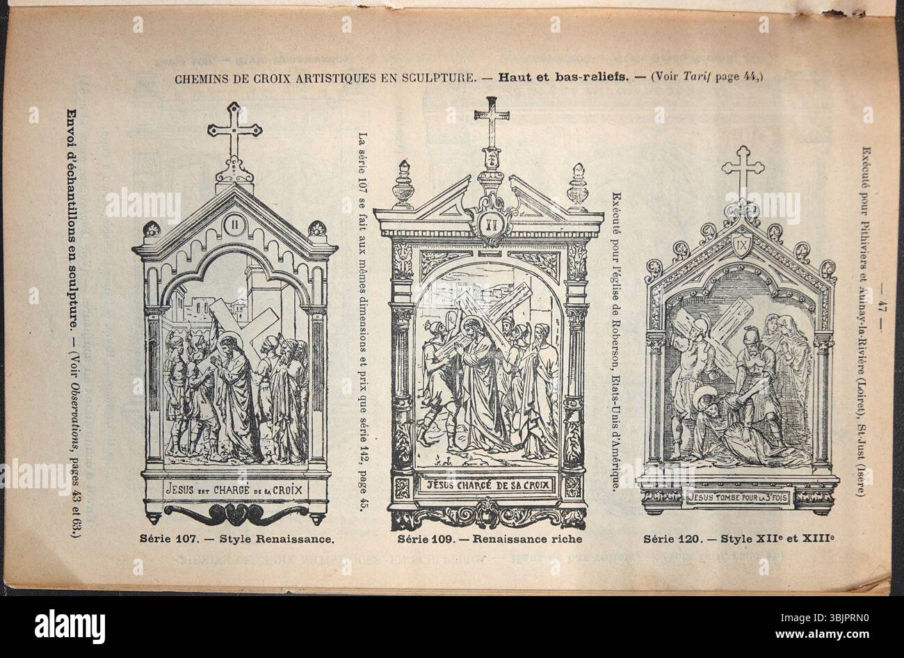 L. Chovet & L. beau - catalogue général de la Maison L. Chovet, fondée en 1838, L. beau, successeur (1899) - page 47. Banque D'Images