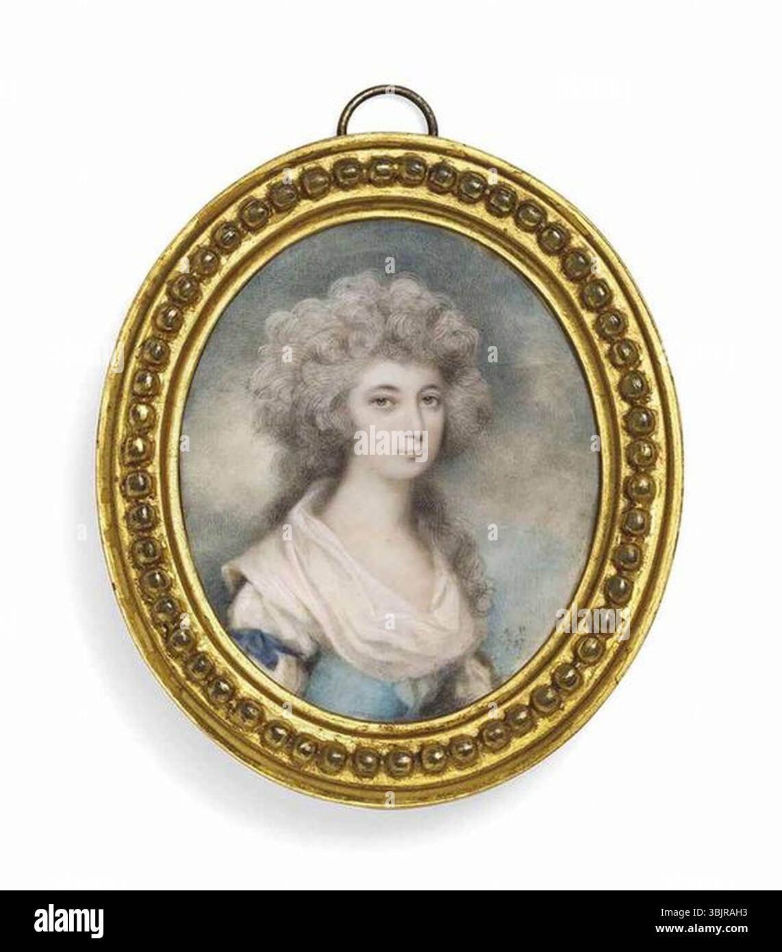 Lady Heneage Finch (1741-1820) plus tard Osborn par Andrew Plimer 1787. Banque D'Images