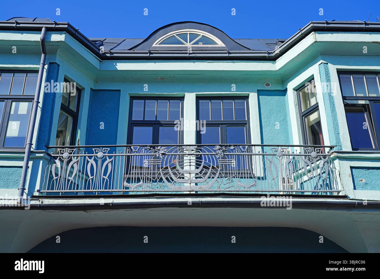 PARNU, ESTONIE – 19 août 2024 - vue d'une journée sur Parnu, une ville balnéaire du sud-ouest de l'Estonie, surplombant la baie de Parnu. Banque D'Images