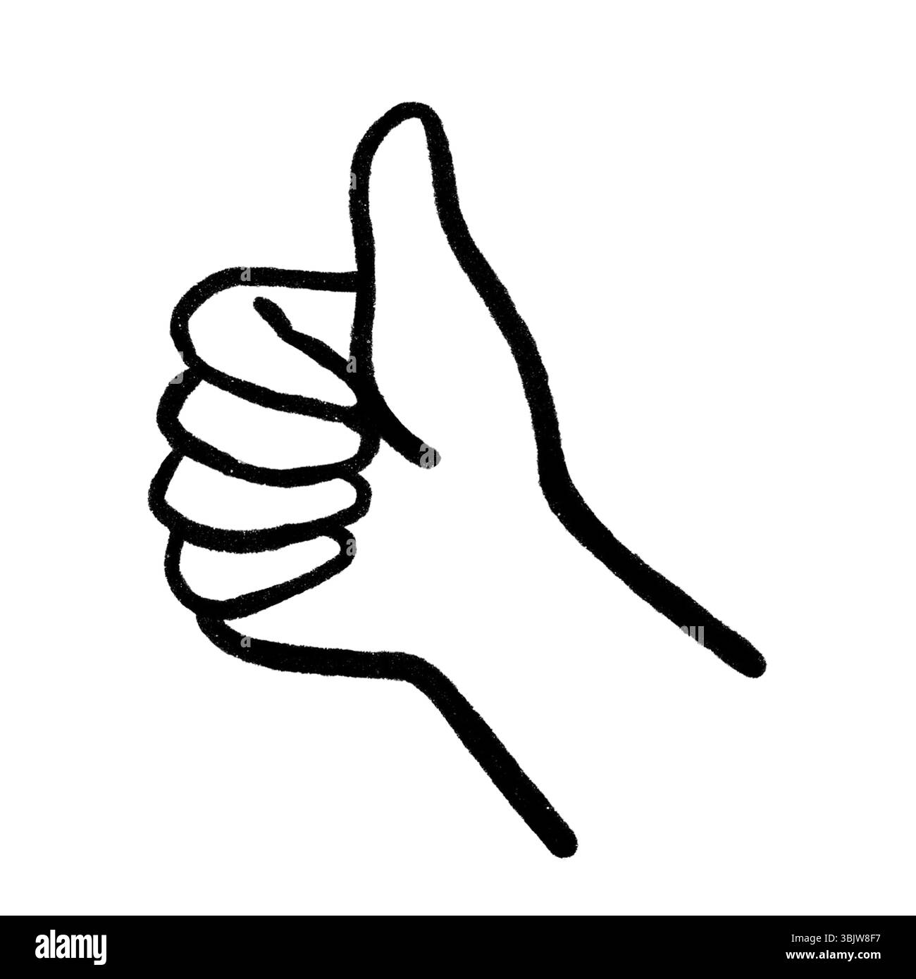 Ensemble de gestes réalistes, formes de main. Laçage noir logo graphique design d'art isolé sur blanc le concept d'exprimer l'amour, rock, signe V, amour. Banque D'Images