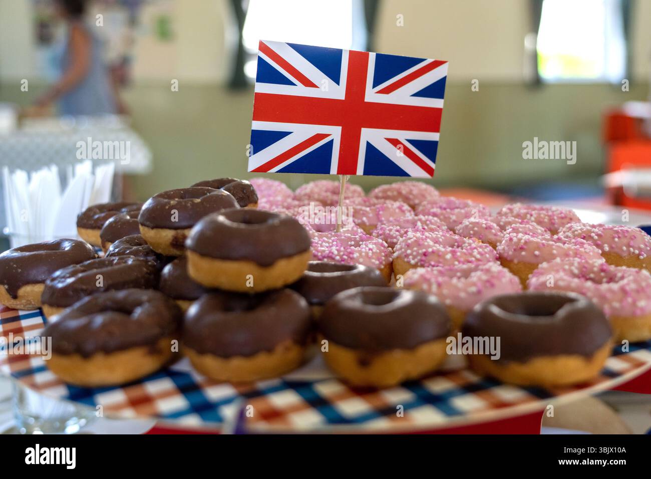 Gâteaux de célébration britanniques Banque D'Images