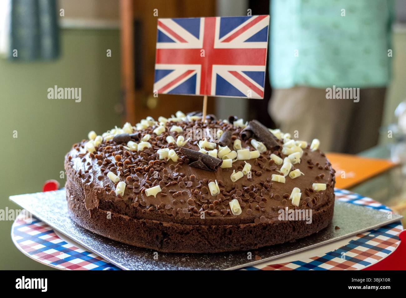 Gâteaux de célébration britanniques Banque D'Images