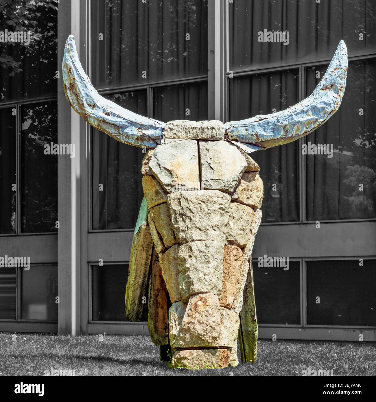 Segal Centre for Performing Arts sculpture - divers Banque D'Images