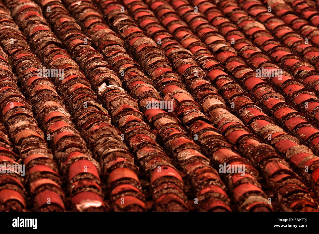 Arrière-plan artificiel rouge abstrait Banque D'Images