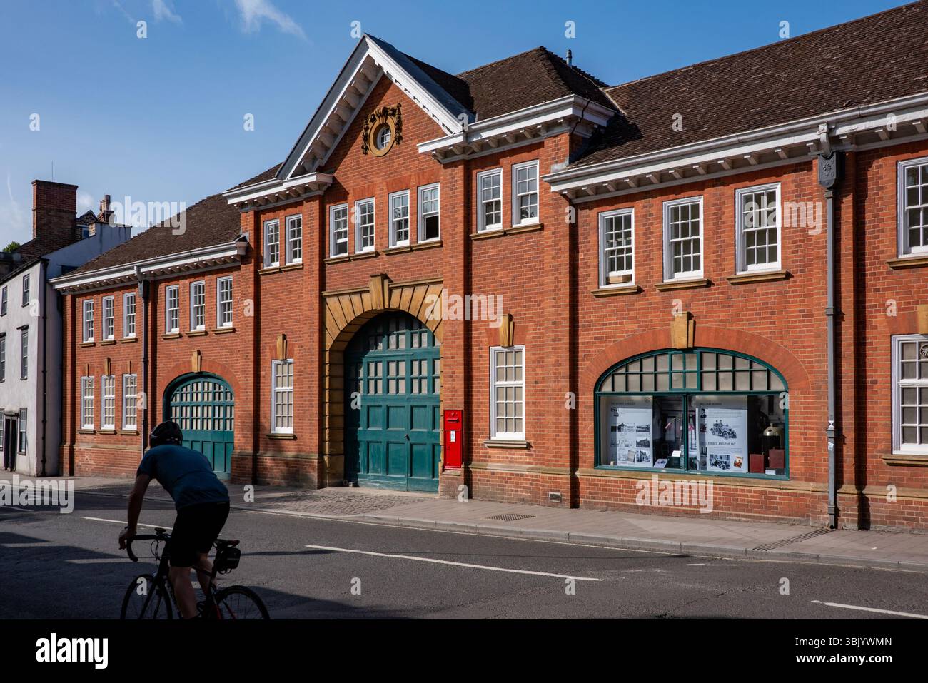 Les locaux originaux des Morris garages (MG), Longwall Street, Oxford, Royaume-Uni Banque D'Images