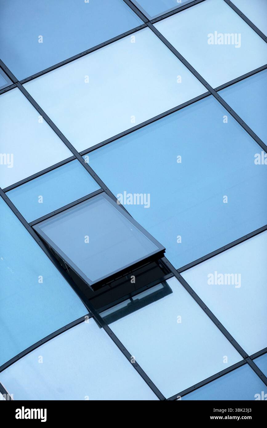 Abstract photo gros plan d'un bâtiment moderne Banque D'Images