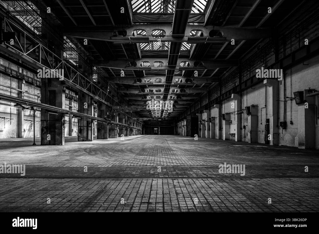 Intérieur de l'industrie une ancienne usine Banque D'Images