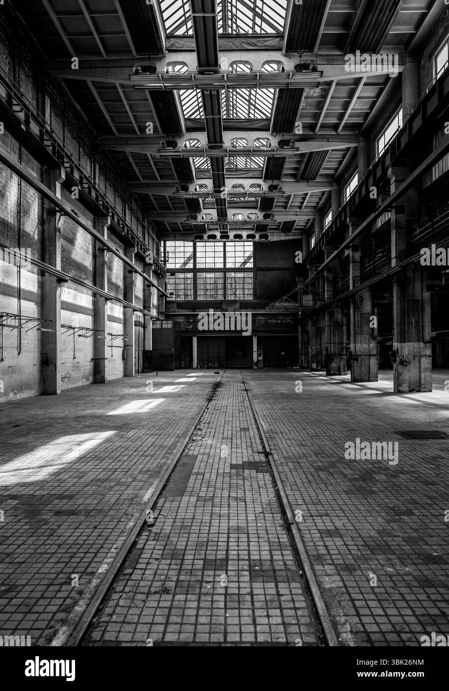 Intérieur de l'industrie une ancienne usine Banque D'Images