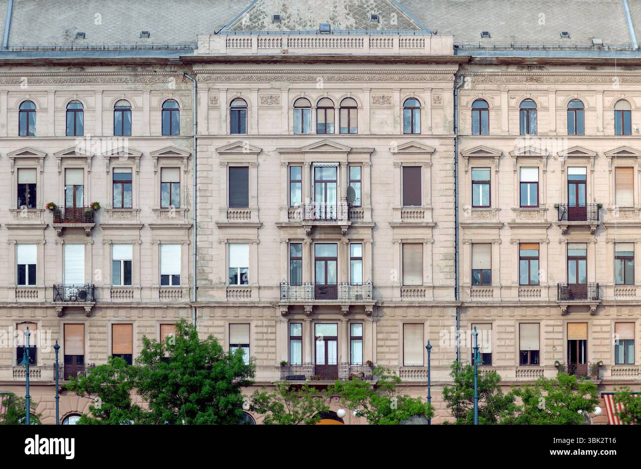 Photo Gros plan d'un vieux building exterior Banque D'Images
