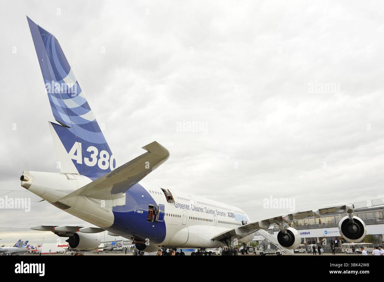Le Bourget, France. 20 février 2008. Salon international de l'aéronautique de Paris le 20 février 2008 au Bourget, France. Crédit : Gerard Crossay/Alamy Stock photo Banque D'Images