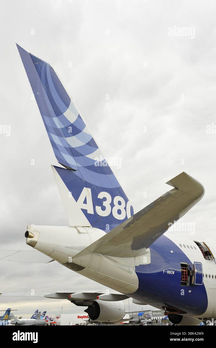 Le Bourget, France. 20 février 2008. Salon international de l'aéronautique de Paris le 20 février 2008 au Bourget, France. Crédit : Gerard Crossay/Alamy Stock photo Banque D'Images