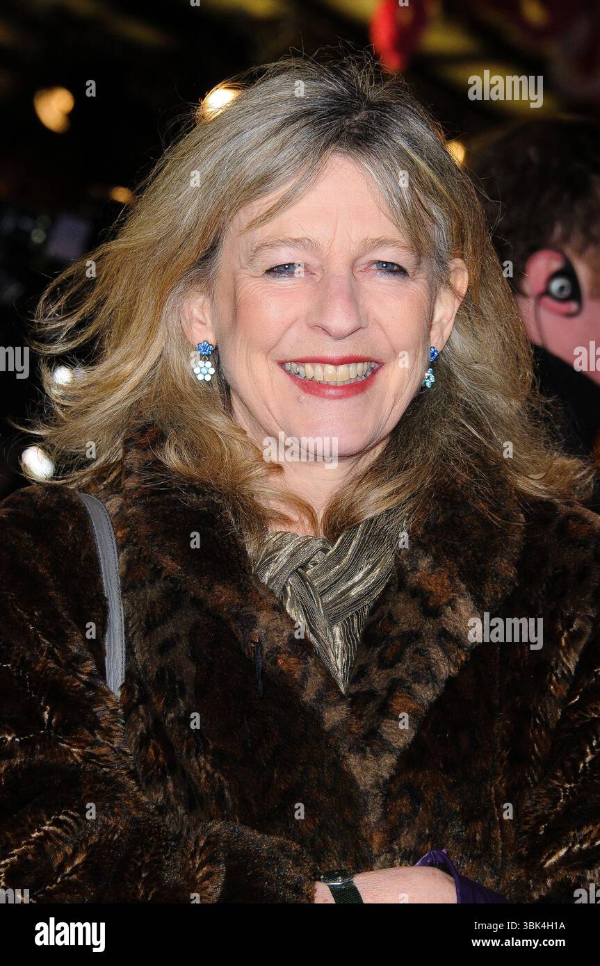 Deborah Moggach lors de la première mondiale de 'The Best Exotic Marigold Hotel' qui s'est tenue au Curzon Mayfair à Londres, le 7 février 2012 Banque D'Images