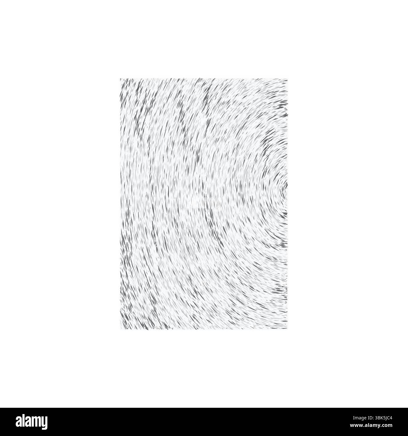 Fond gris abstrait avec des éléments amorphes concentriques sous la forme d'un fragment de tornade, tempête, tourbillon Illustration de Vecteur