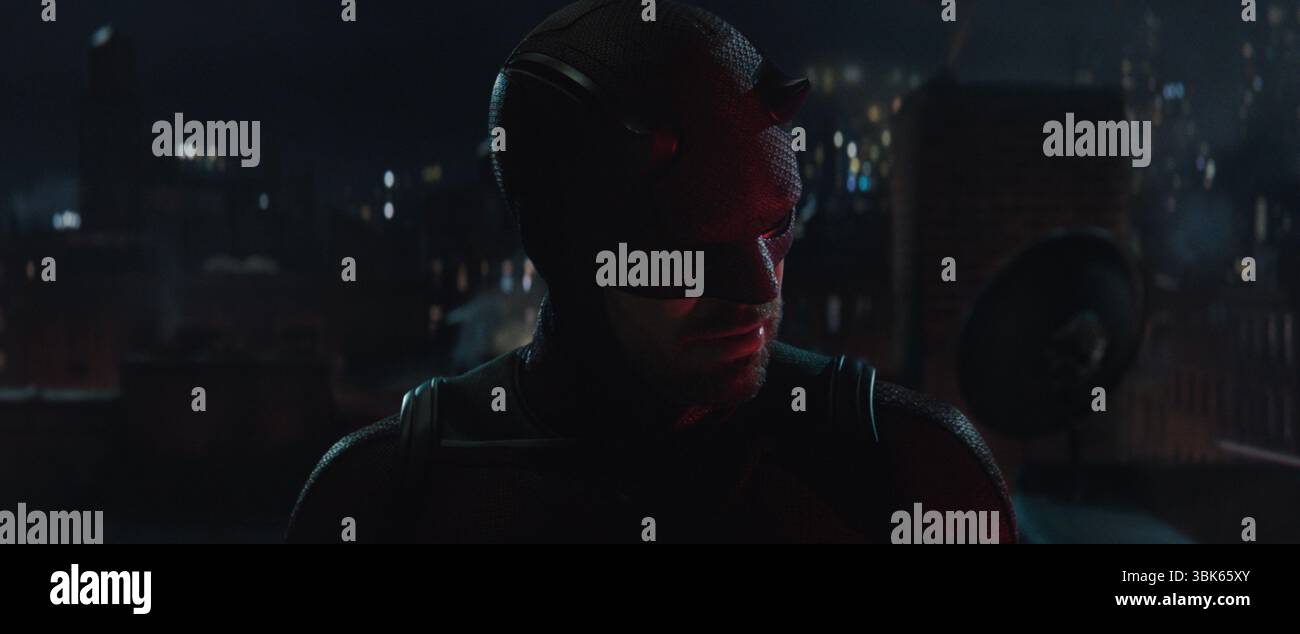 Daredevil : Born Again (2025-) Daredevil/Matt Murdock (Charlie Cox) *Filmstill - usage éditorial seulement* Voir instructions spéciales. Image CAP/UFS fournie b Banque D'Images