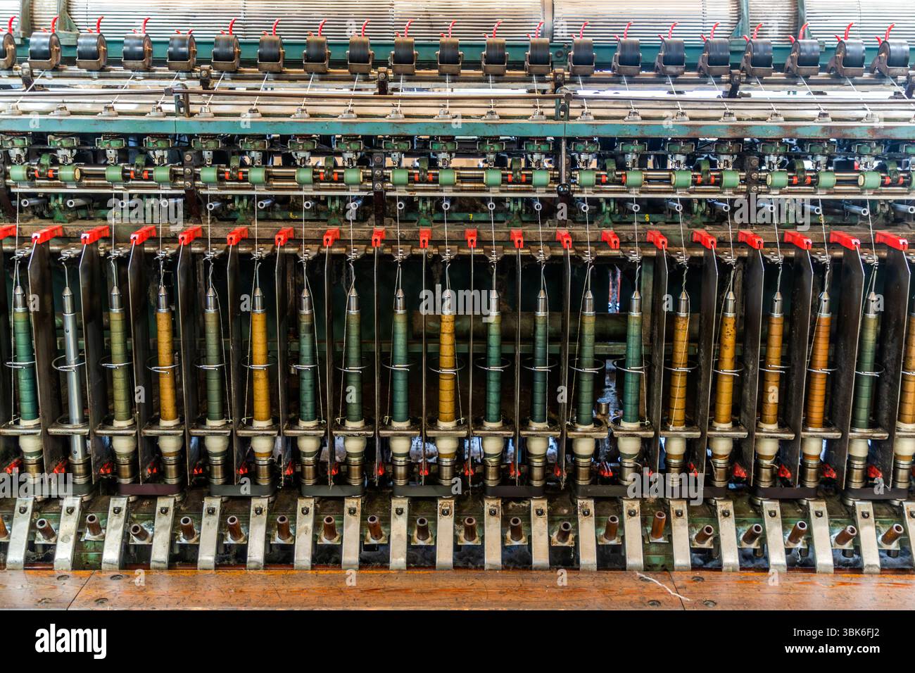 Silk spinning machine Banque de photographies et d’images à haute ...