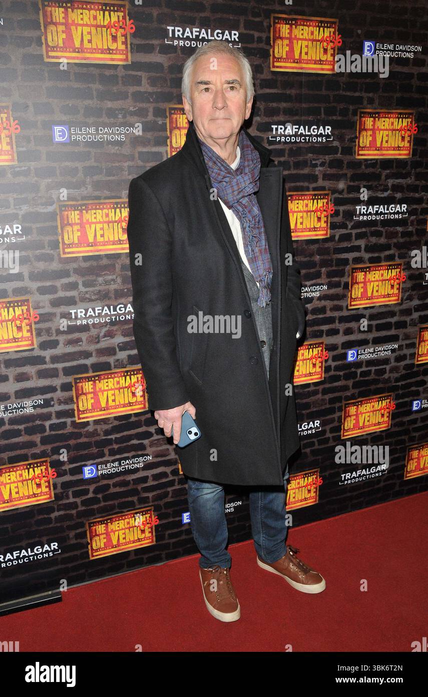 Denis Lawson à la soirée presse de théâtre 'The Merchant of Venice 1936', Criterion Theatre, Piccadilly Circus, le mardi 27 février 2024 à Londres, Angleterre, Royaume-Uni. CAP/CAN ©CAN/Capital Pictures Banque D'Images
