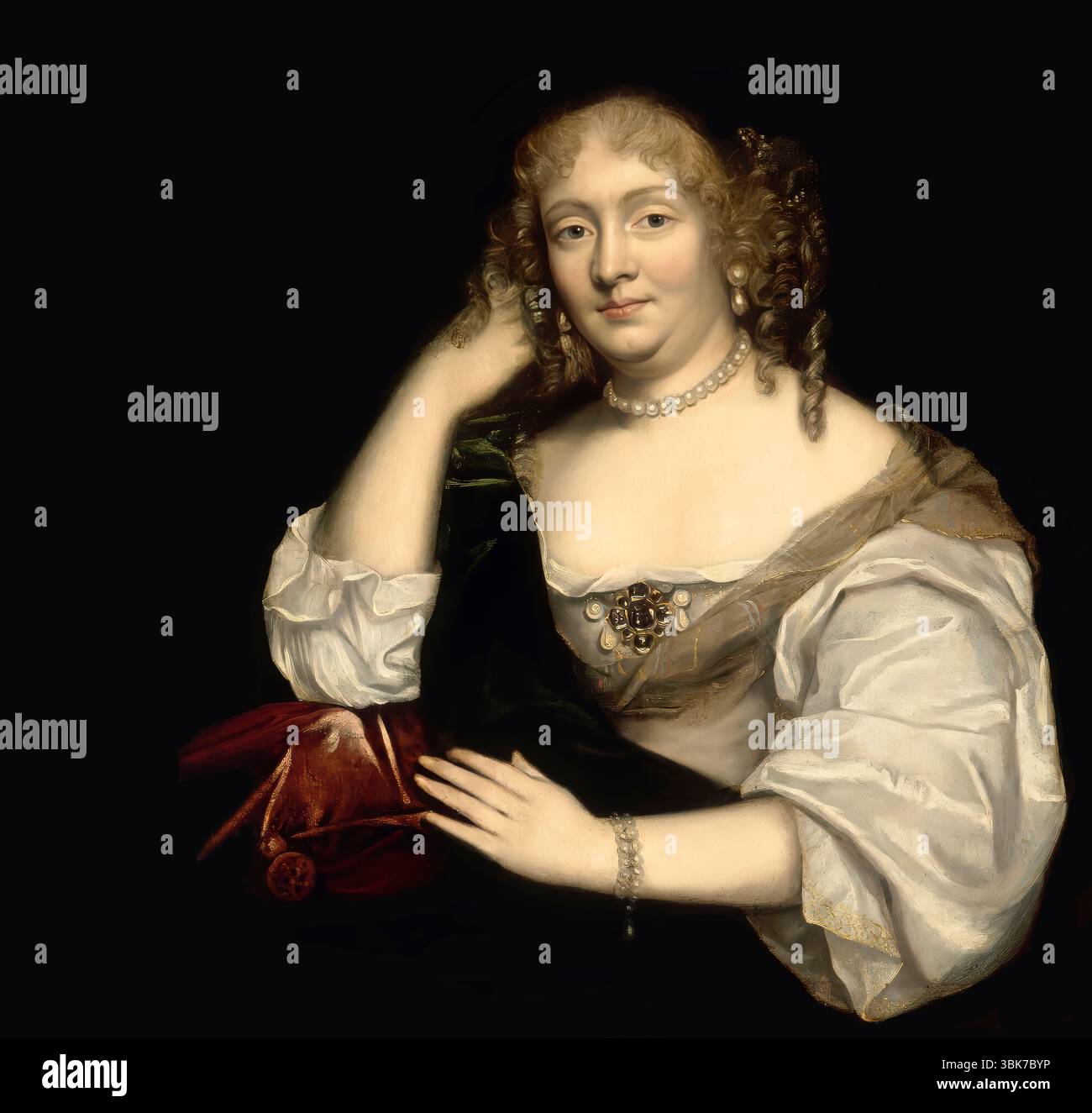 Marie de Rabutin-Chantal, marquise de Sévigné, également connue sous le nom de Madame de Sévigné ou Madame de Sévigné, aristocrate française, éditée numériquement d'après Louis Ferdinand elle l'ancien Banque D'Images