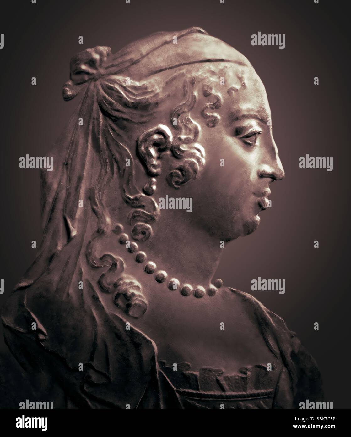 Marie de Rabutin-Chantal, marquise de Sévigné, également connue sous le nom de Madame de Sévigné ou Madame de Sévigné, aristocrate française, éditée numériquement Banque D'Images