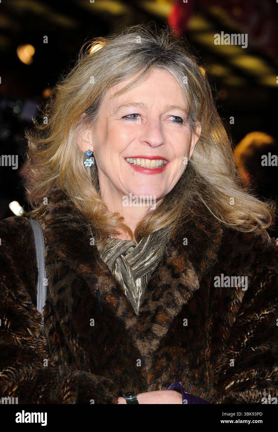 Deborah Moggach lors de la première mondiale de 'The Best Exotic Marigold Hotel' qui s'est tenue au Curzon Mayfair à Londres, le 7 février 2012 Banque D'Images