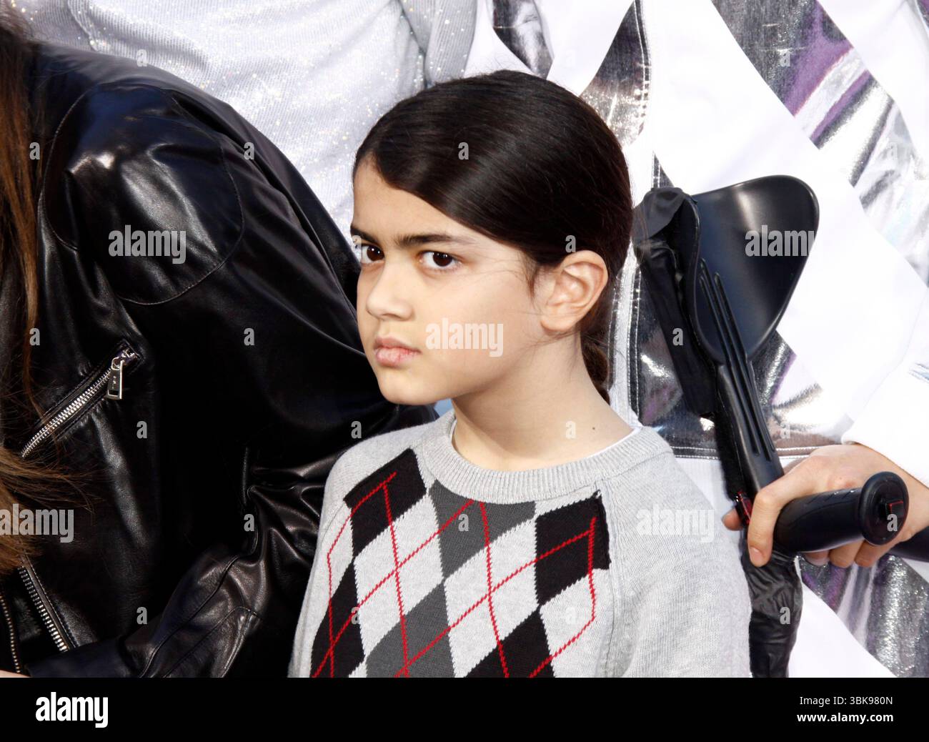 Blank Jackson à la cérémonie des mains et empreintes de Michael Jackson au Grauman's Chinese Theatre à Los Angeles - 26 janvier 2012 Banque D'Images