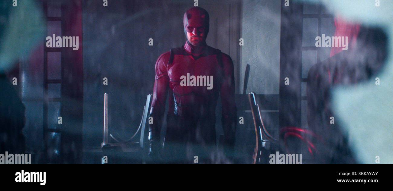 Daredevil : Born Again (2025-) Matt Murdock/Daredevil (Charlie Cox) *Filmstill - usage éditorial seulement* Voir instructions spéciales. Image CAP/UFS fournie b Banque D'Images