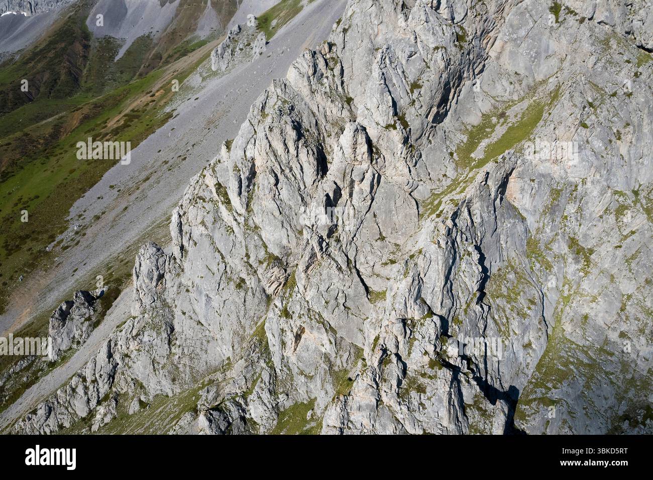 Montagnes de Pena Ubina, Cubiechas, Babia, Leon, Castilla y Leon, Espagne Banque D'Images