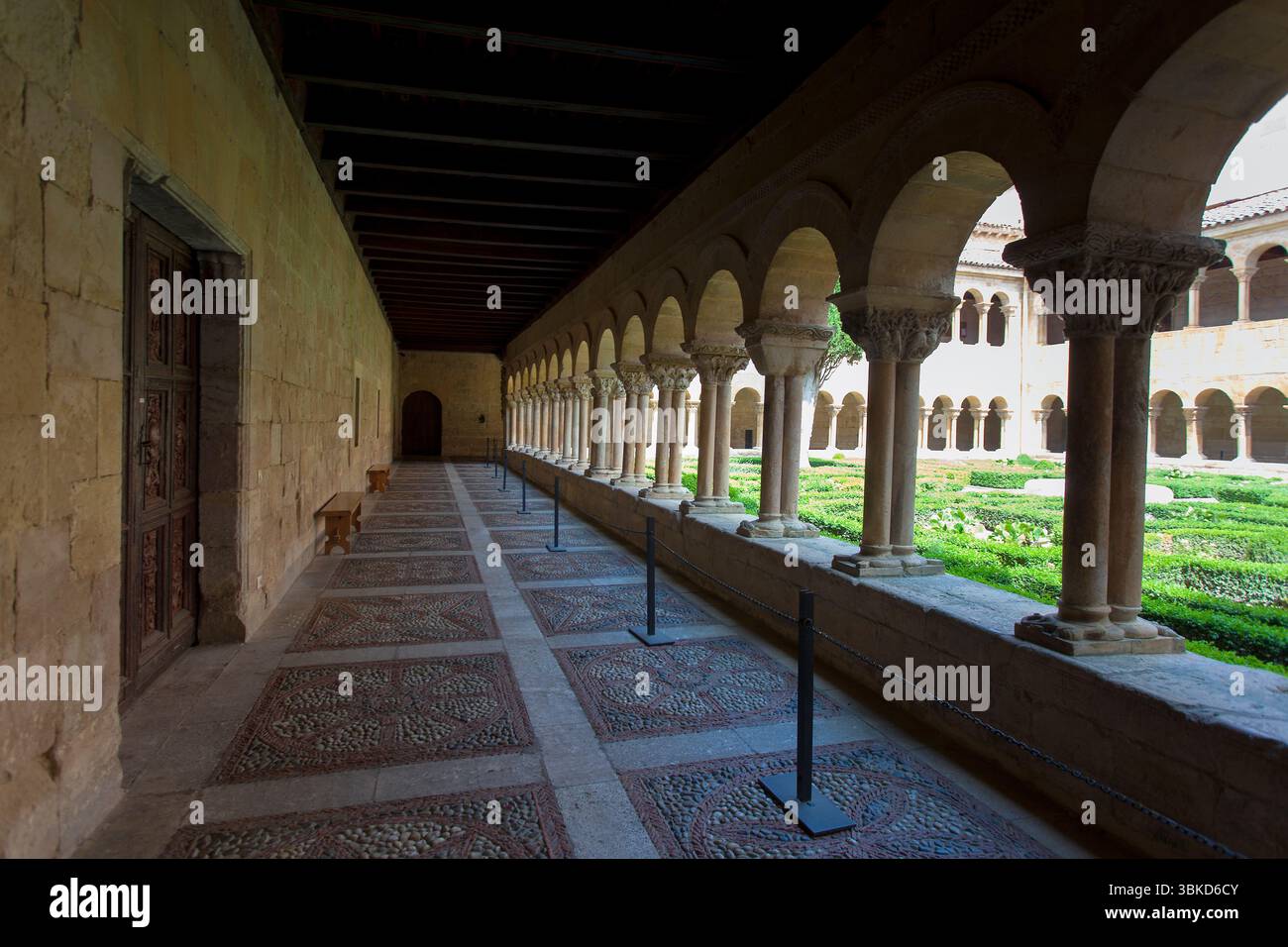 Monastère de Santo Domingo de silos, Burgos, Castilla y Leon, Espagne Banque D'Images