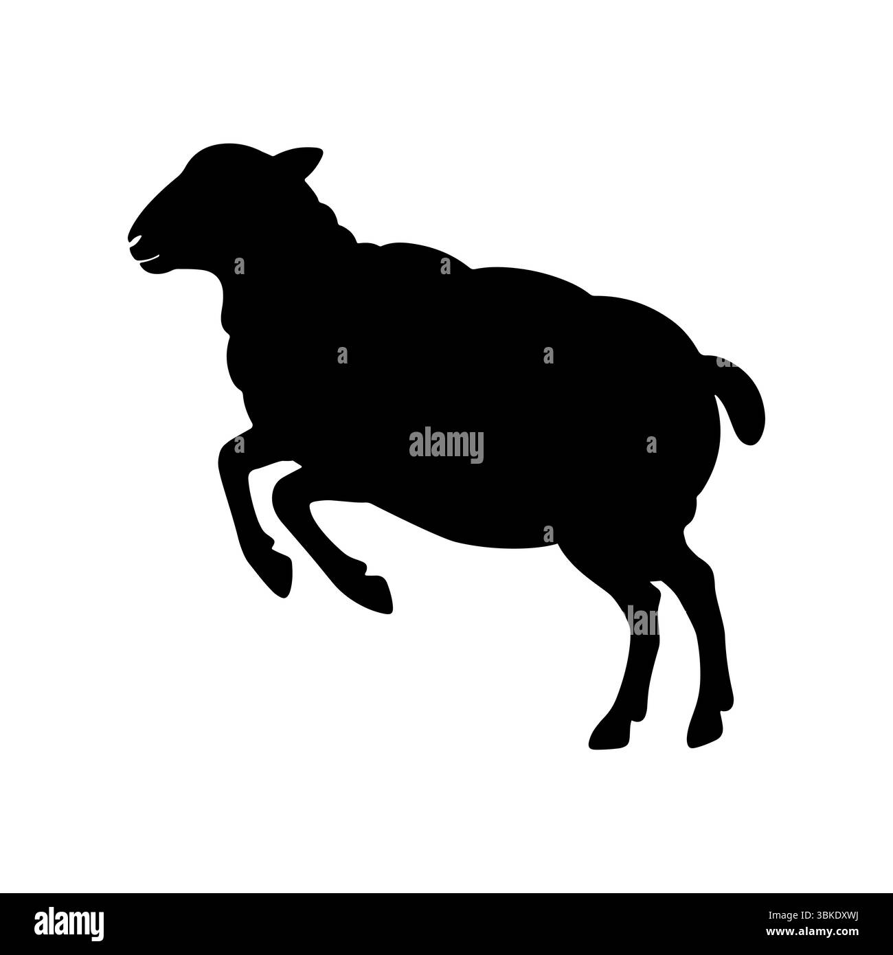 Faisceau vectoriel de silhouette de mouton, debout, sauter, herbe mangeant toute la pose Illustration de Vecteur Faisceau vectoriel de silhouette de mouton, debout, sauter, herbe mangeant toute la pose Illustration de Vecteur