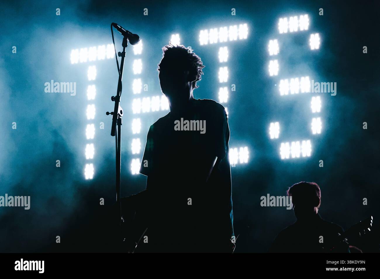 Milan, Italie. 18 juin 2025. Daddy G (Grant Marshall) de massive Attack se produit en concert au Festival Unaltrofestival au Parco della Musica le 18 juin 2025 à Milan, Italie (photo par Alessandro Bremec/NurPhoto)0 crédit : NurPhoto SRL/Alamy Live News Banque D'Images
