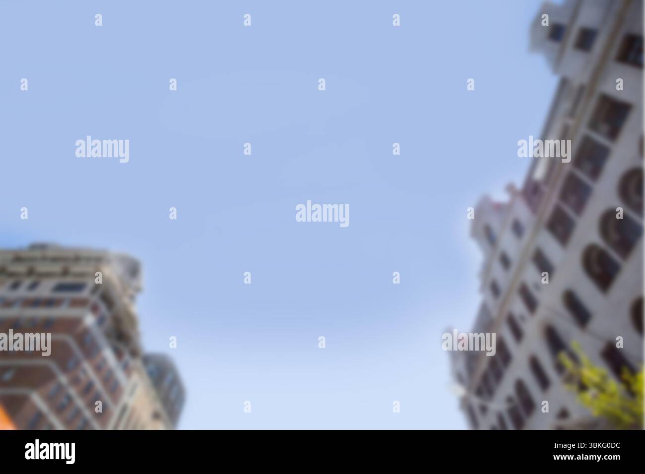 Bâtiment résidentiel en ville Banque D'Images