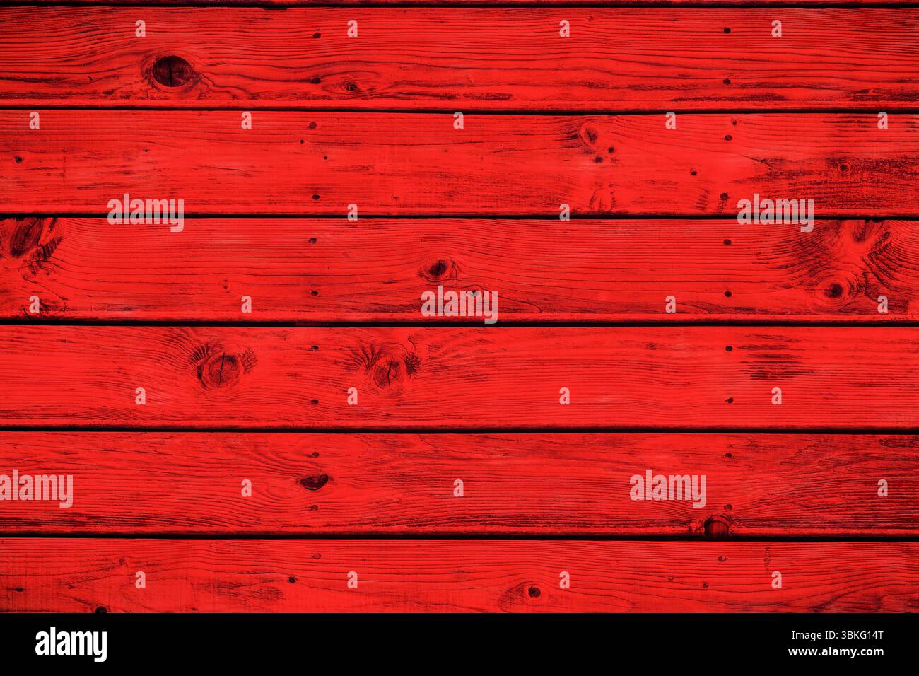 Planches en bois rouge avec grand espace de copie Banque D'Images