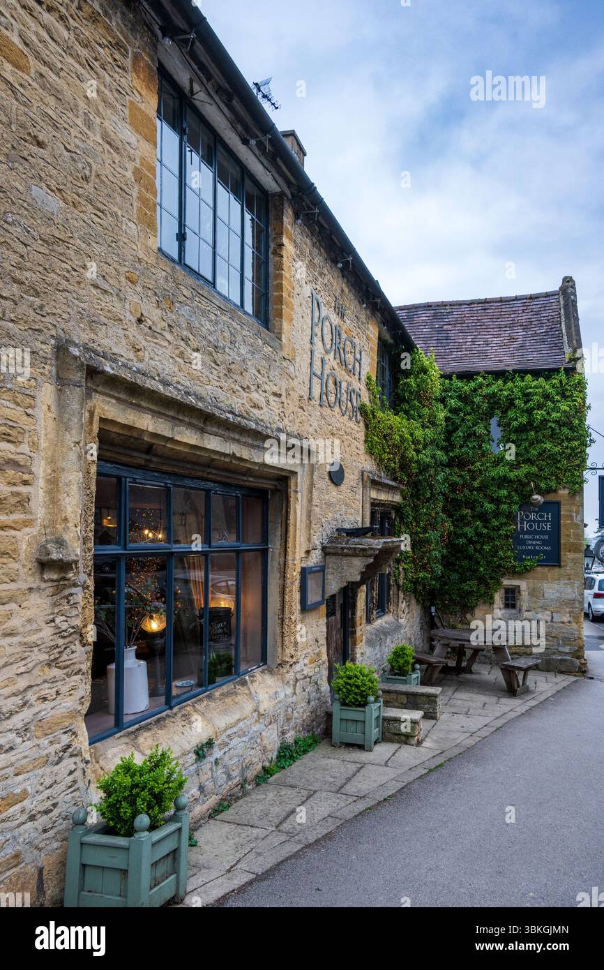 Stow on the Wold Town, Gloucestershire, Royaume-Uni Banque D'Images