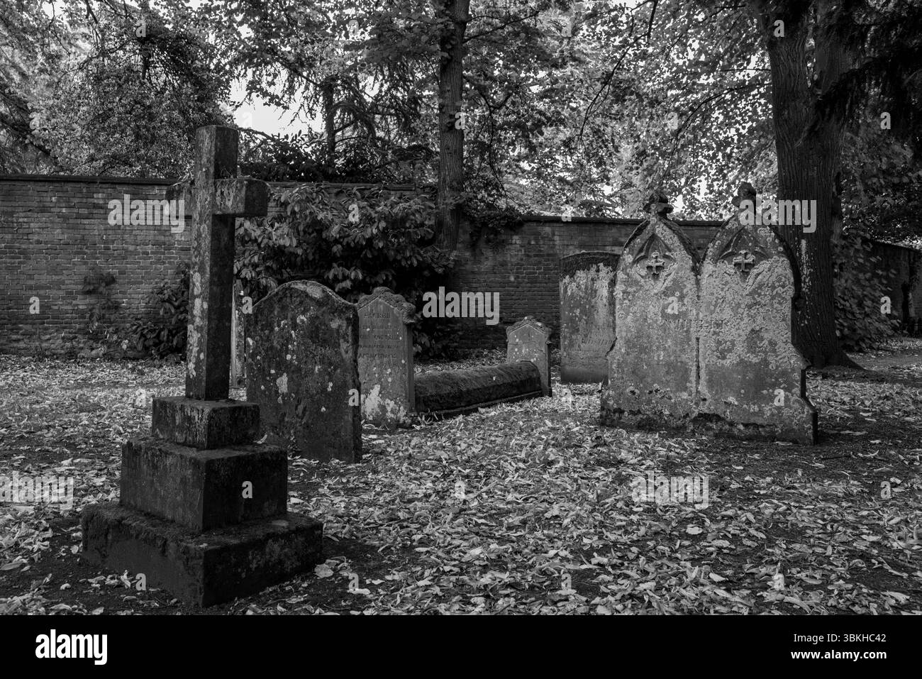 Cimetière de l'église Holy Trinity, Stratford-upon-Avon Banque D'Images