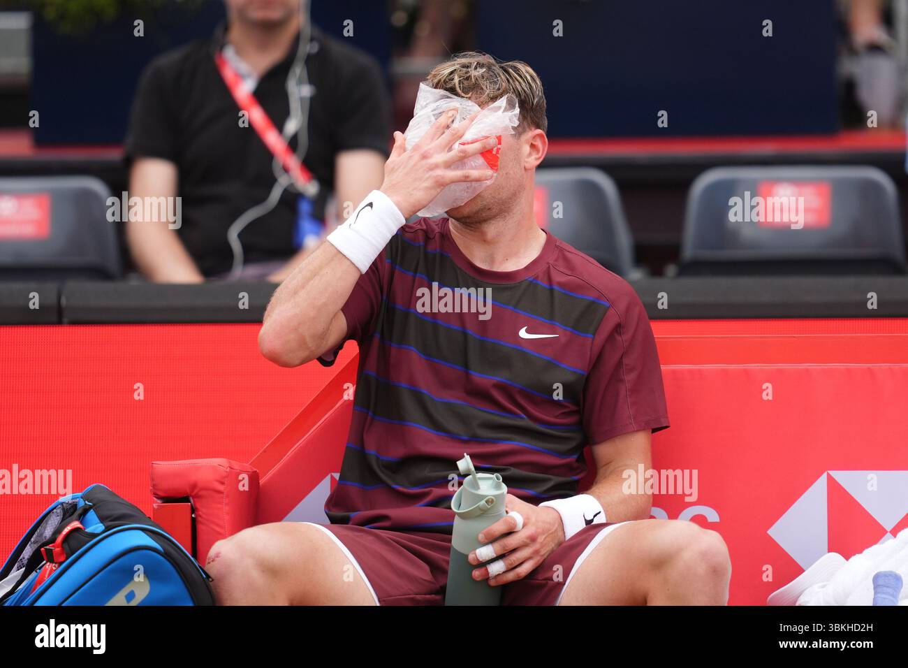 Jack Draper le treizième jour des Championnats HSBC au Queen's Club de Londres. Date de la photo : samedi 21 juin 2025. Banque D'Images