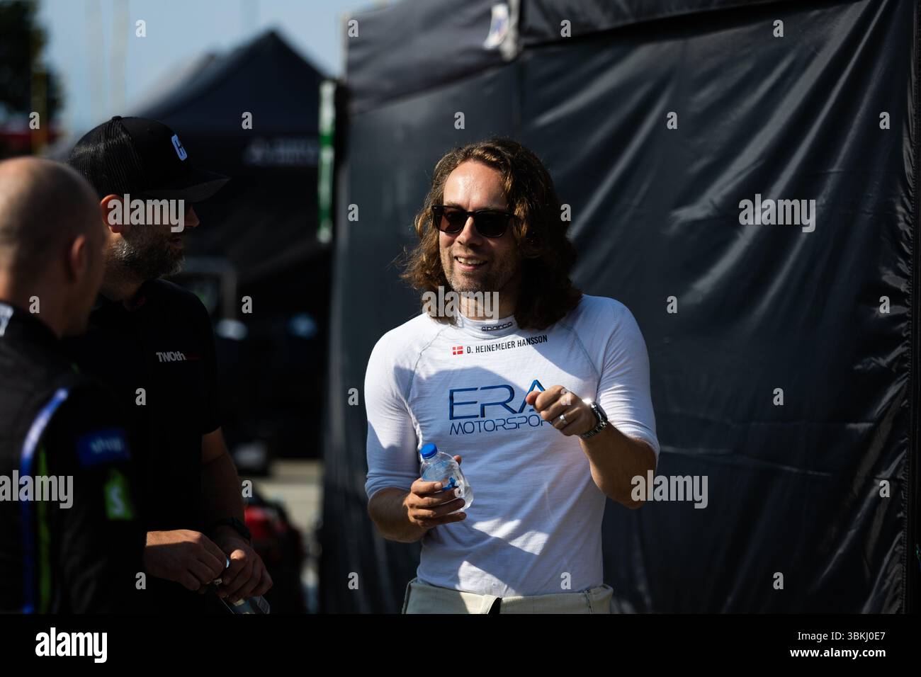 HEINEMEIER HANSSON David (dnk), Era Motorsport, ORECA LMP2 07, #18, portrait durant les six heures du Glen 2025 du Sahlen, 6e manche du Championnat des voitures de sport IMSA WeatherTech 2025, du 20 au 22 juin sur le Watkins Glen International à Watkins Glen, New York, États-Unis d'Amérique - photo Joao Filipe/DPPI crédit : DPPI Media/Alamy Live News Banque D'Images