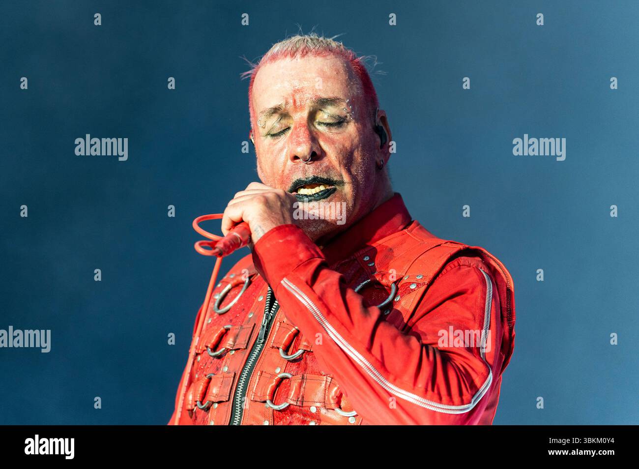 Till Lindemann live beim Metal Air 2025 Festival in der Almased Arena auf dem Albrecht-Thear-Gelände. Uelzen, 21.06.2025 Banque D'Images