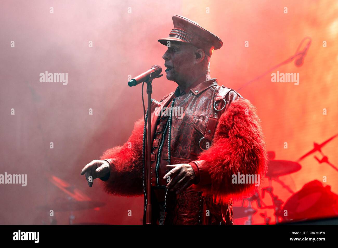 Till Lindemann live beim Metal Air 2025 Festival in der Almased Arena auf dem Albrecht-Thear-Gelände. Uelzen, 21.06.2025 Banque D'Images