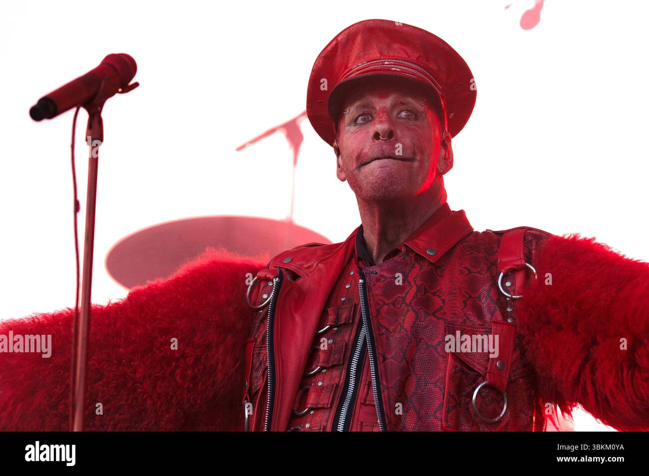 Till Lindemann live beim Metal Air 2025 Festival in der Almased Arena auf dem Albrecht-Thear-Gelände. Uelzen, 21.06.2025 Banque D'Images