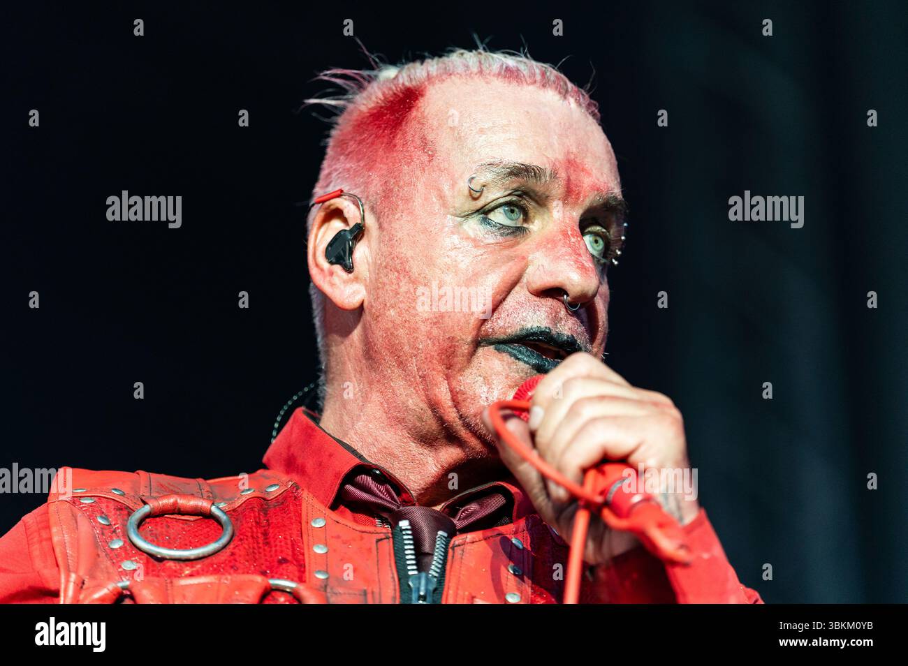 Till Lindemann live beim Metal Air 2025 Festival in der Almased Arena auf dem Albrecht-Thear-Gelände. Uelzen, 21.06.2025 Banque D'Images