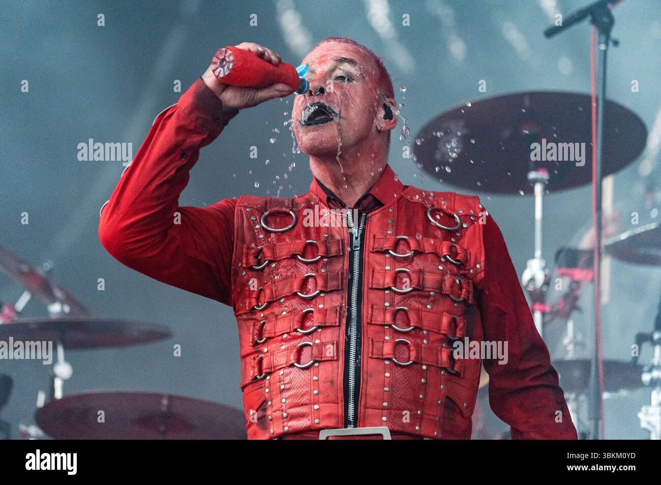 Till Lindemann live beim Metal Air 2025 Festival in der Almased Arena auf dem Albrecht-Thear-Gelände. Uelzen, 21.06.2025 Banque D'Images