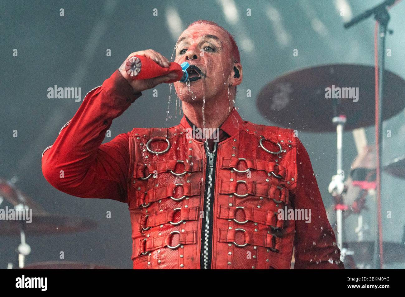 Till Lindemann live beim Metal Air 2025 Festival in der Almased Arena auf dem Albrecht-Thear-Gelände. Uelzen, 21.06.2025 Banque D'Images