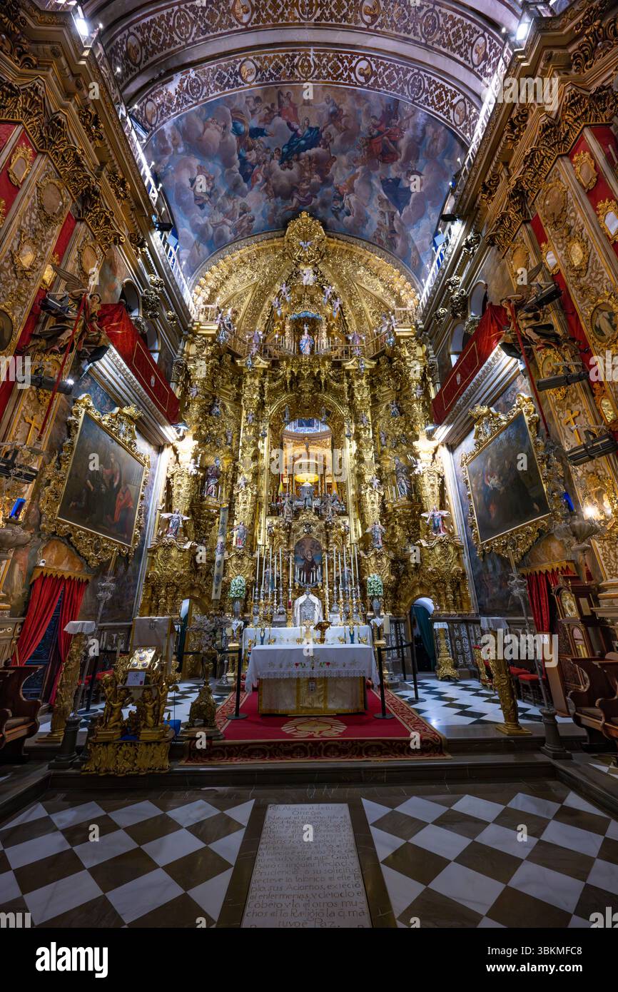 Basilica de San Juan de Dios Grenade, Andalousie, Espagne Banque D'Images