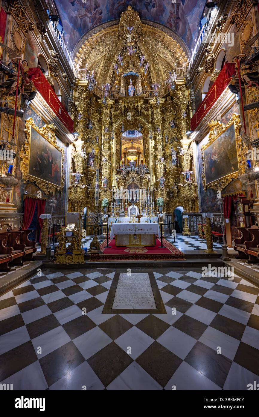 Basilica de San Juan de Dios Grenade, Andalousie, Espagne Banque D'Images