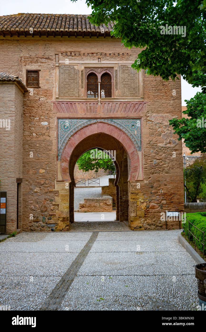 L'Alhambra, Grenade, Andalousie, Espagne Banque D'Images