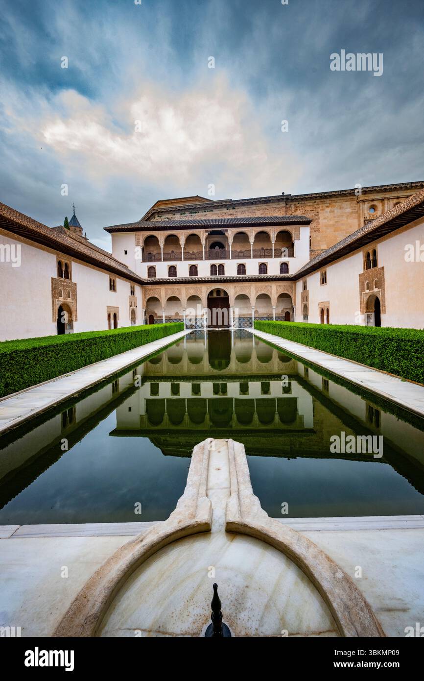 L'Alhambra, Grenade, Andalousie, Espagne Banque D'Images