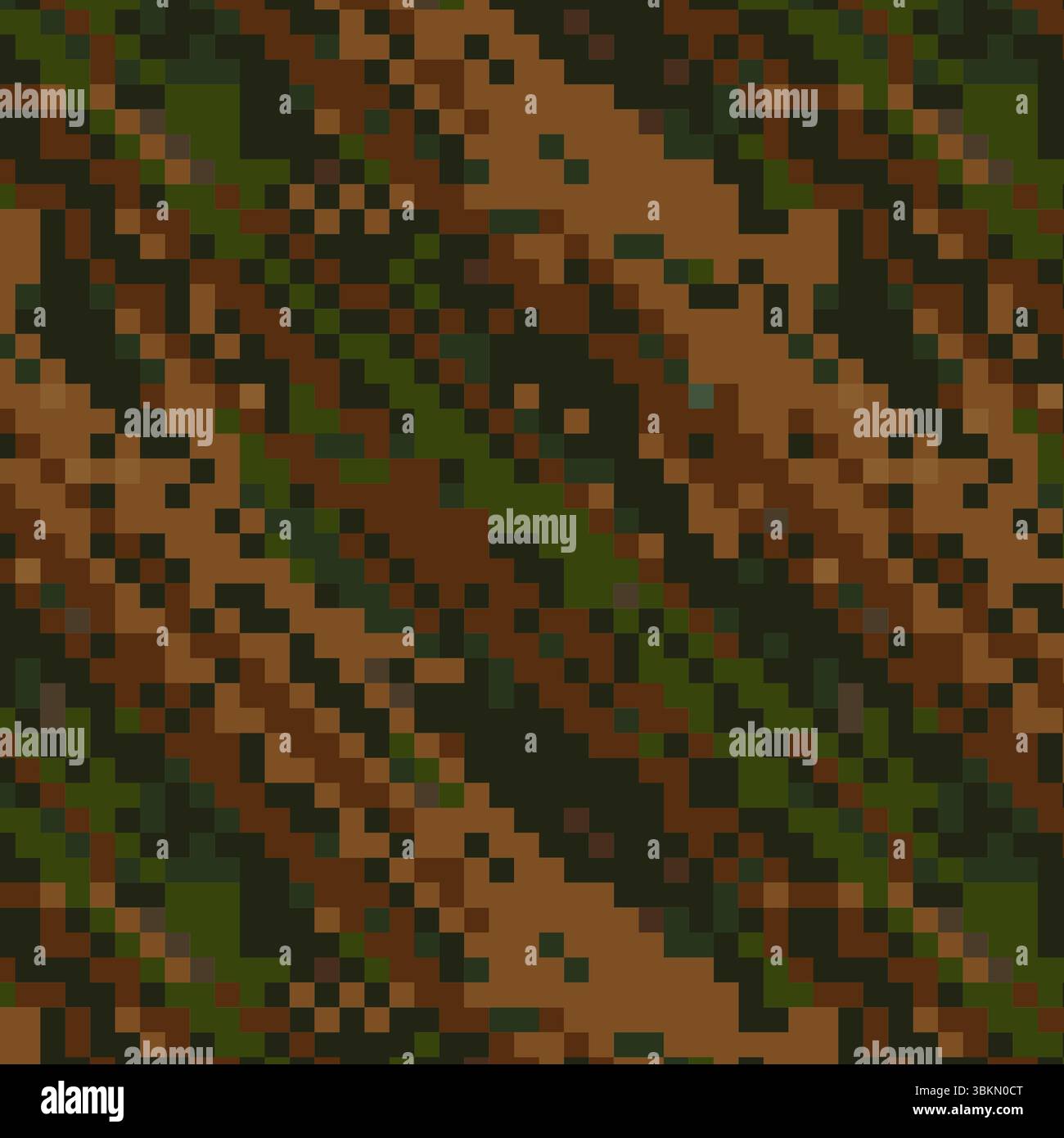 Motif de pixels de camouflage pour la chasse. Texture militaire. Fond d'armée abstrait pour les tissus Illustration de Vecteur