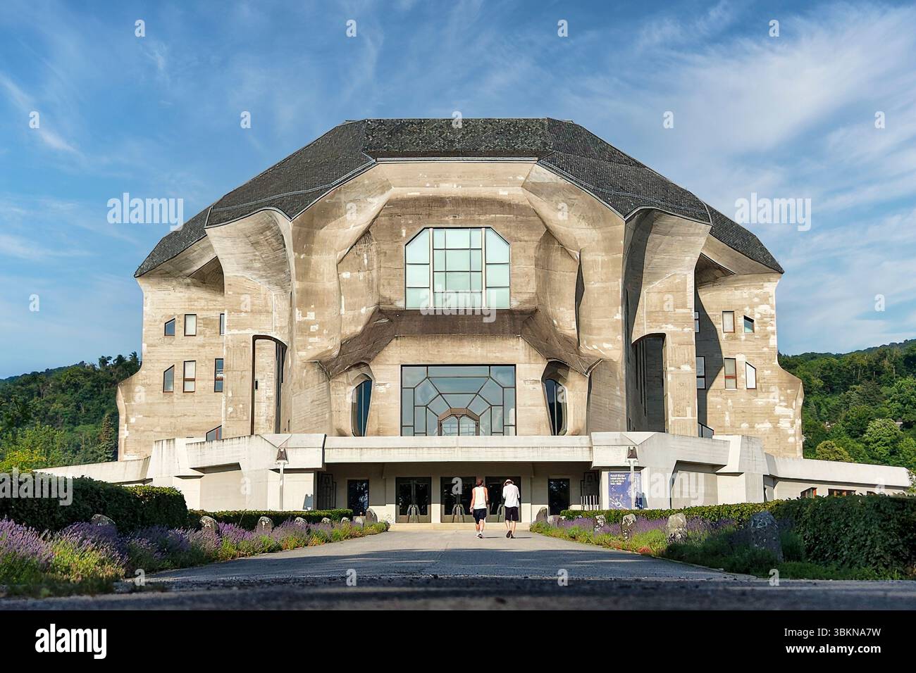 Suisse, Soleure, Dornach, Oberdornach, Goetheanum, Schwarzbubenland, photo d'été Banque D'Images
