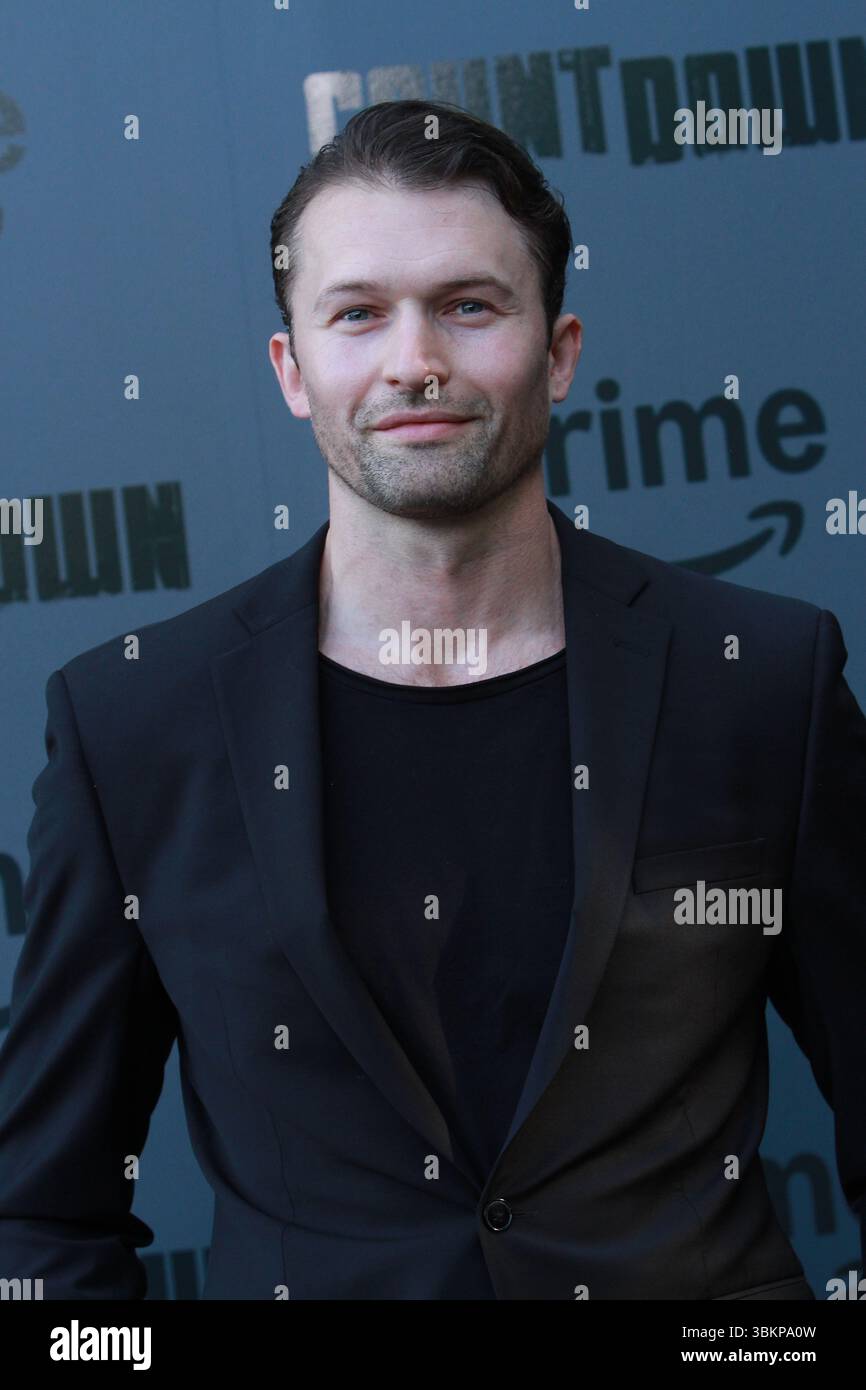 Bogdan Yasinski aux Amazon MGM Studios et première vidéo de Prime Video pour 'Countdown' au théâtre Harmony Gold à Los Angeles, CA le 18 juin 2025 Banque D'Images