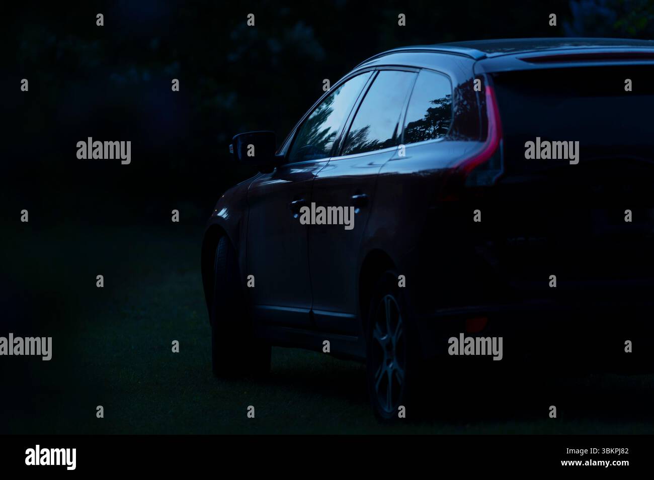 Voiture de minuit Banque D'Images