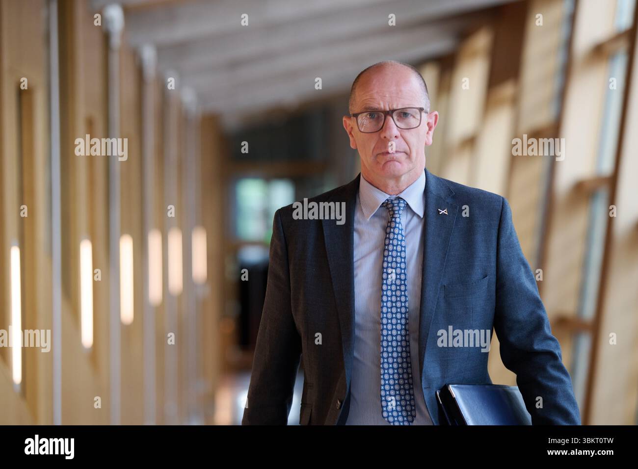 Édimbourg Écosse, Royaume-Uni 18 juin 2025. Ministre de l'Agriculture et de la connectivité Jim Fairlie MSP au Parlement écossais. crédit sst/alamy live news Banque D'Images